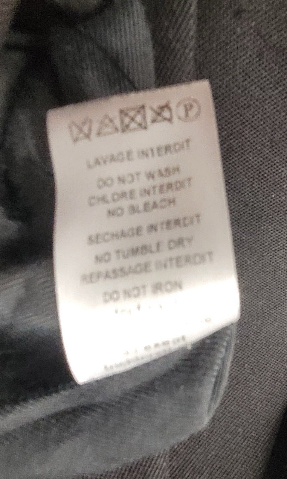 BALMAIN Black Wool one-button wool blazer Sz.38