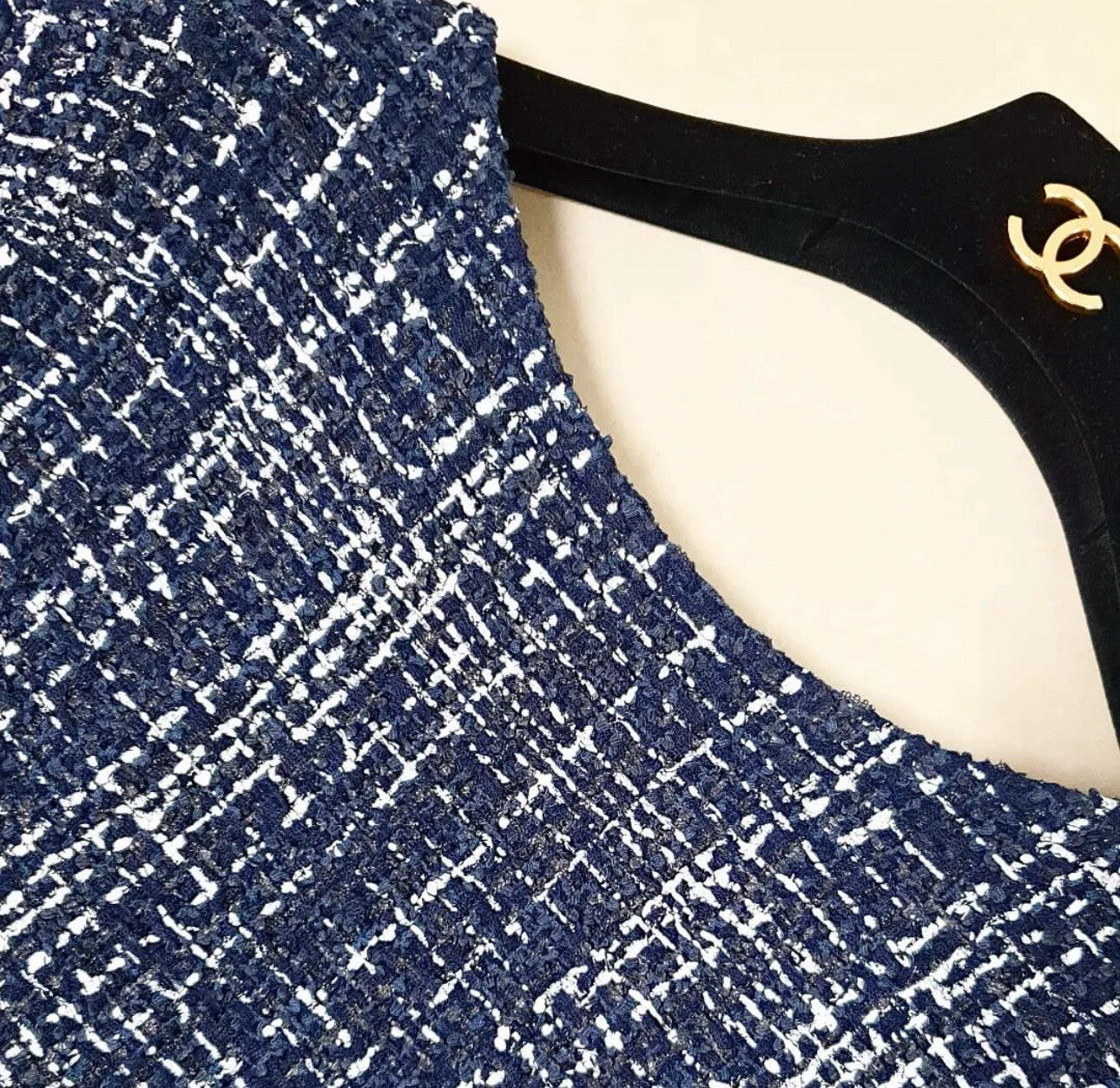 Chanel 7,2K$ Runway Tweed Dress  Sz.48