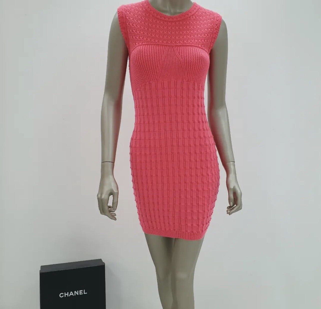 Chanel Dark Pink Mini Dress Sz.34