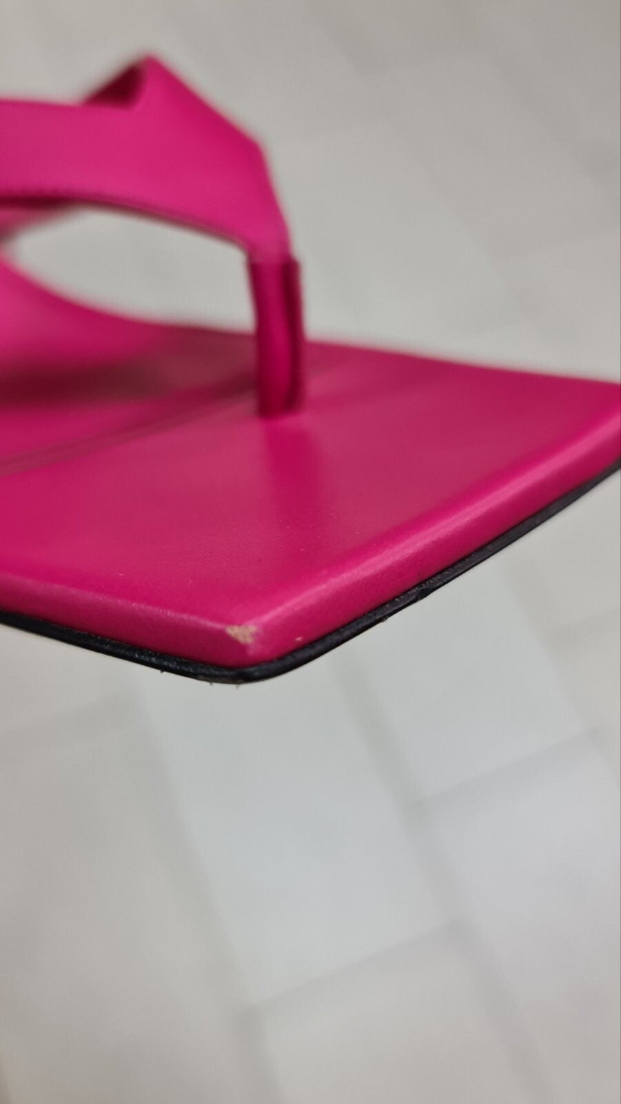 Balenciaga Pink Leather Mules  Sz.38