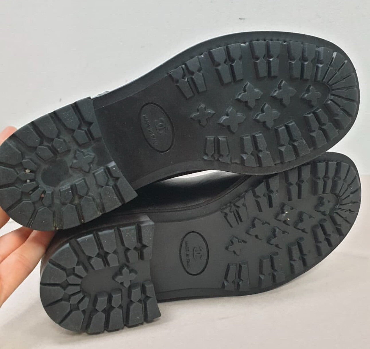 Chanel Brown Leather Boots Sz. 38