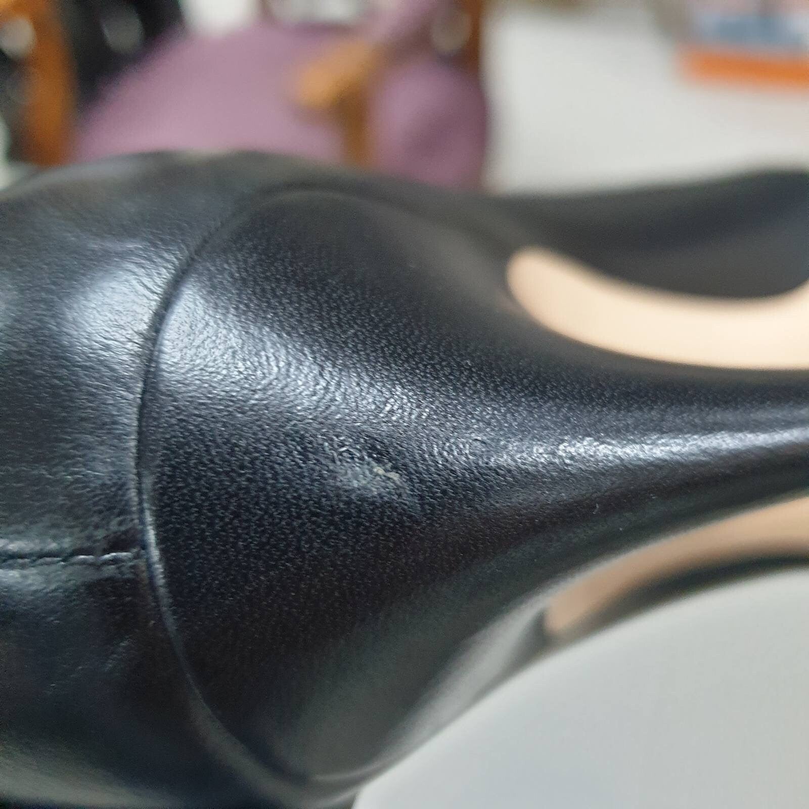 Christian Dior Black Leather Ties Heels Booties sz.39