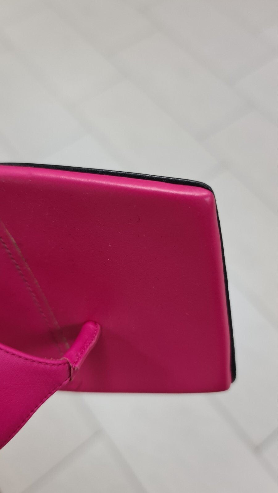 Balenciaga Pink Leather Mules  Sz.38