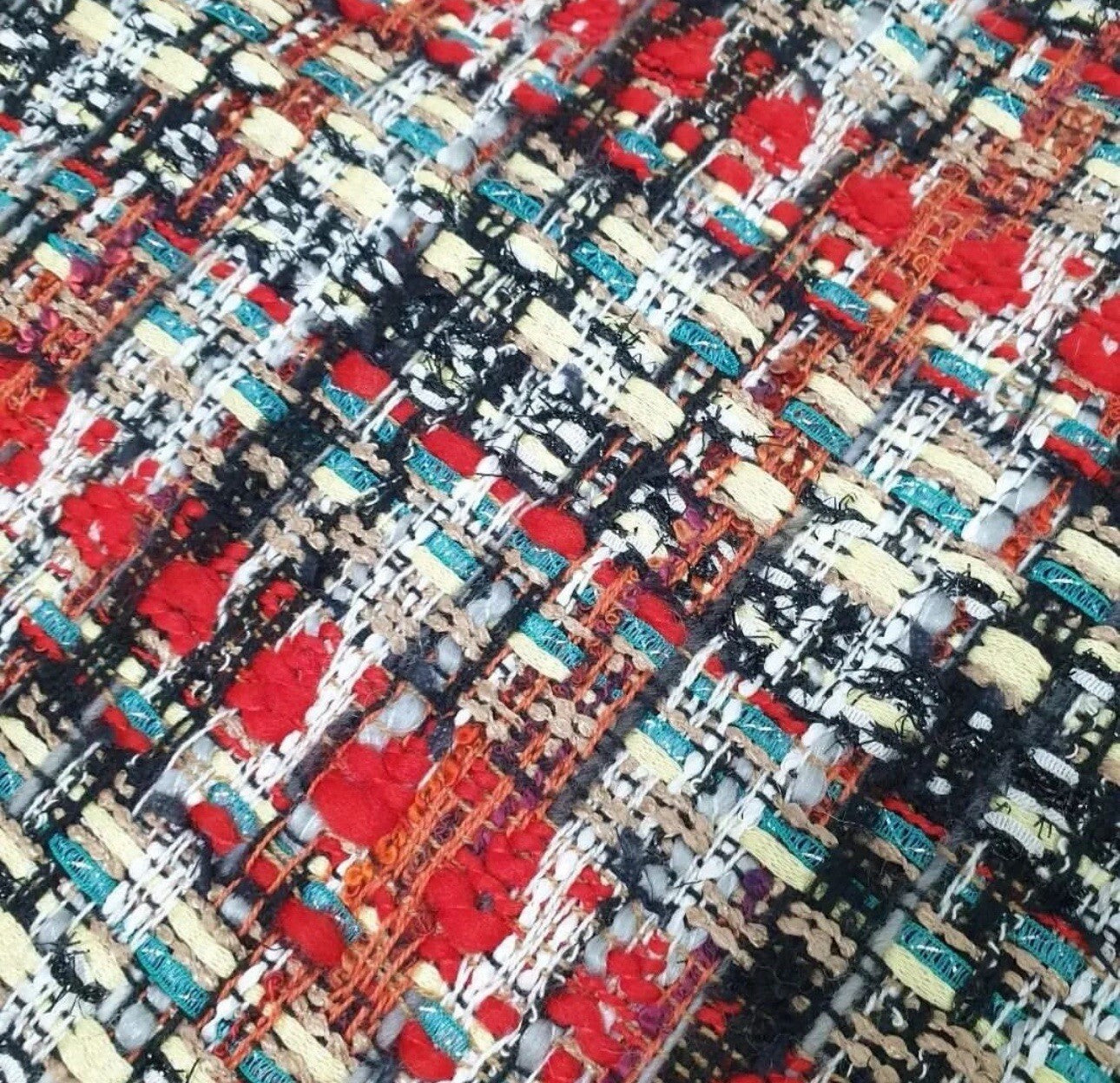 GUCCI Light Tweed Mini SkirtSz.42