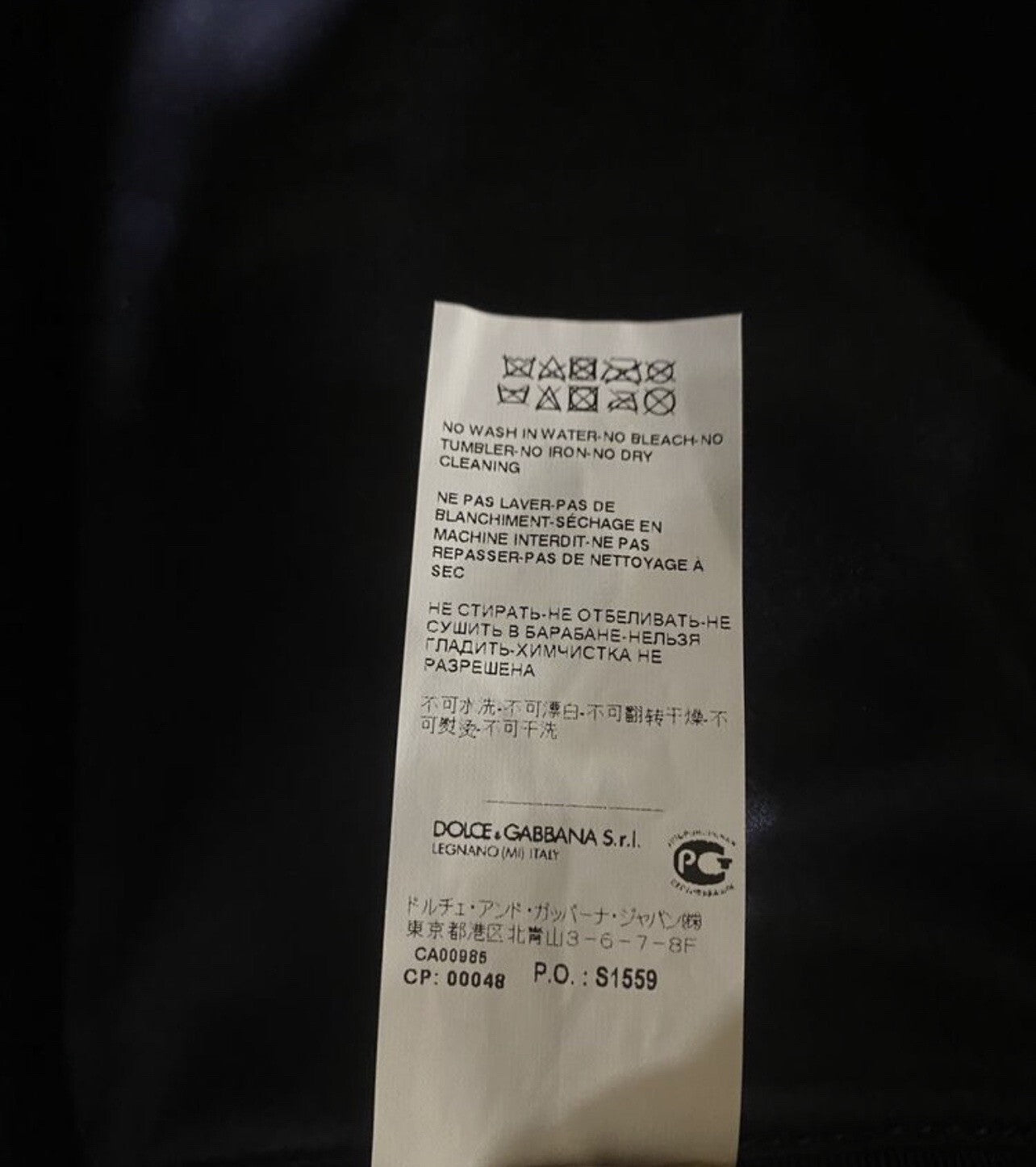 Dolce and Gabbana Navy Crocodile Bomber Jacket Sz.48-50