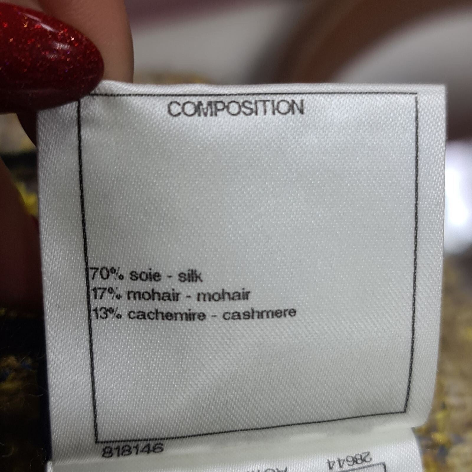 Chanel Mohair Silk Hat