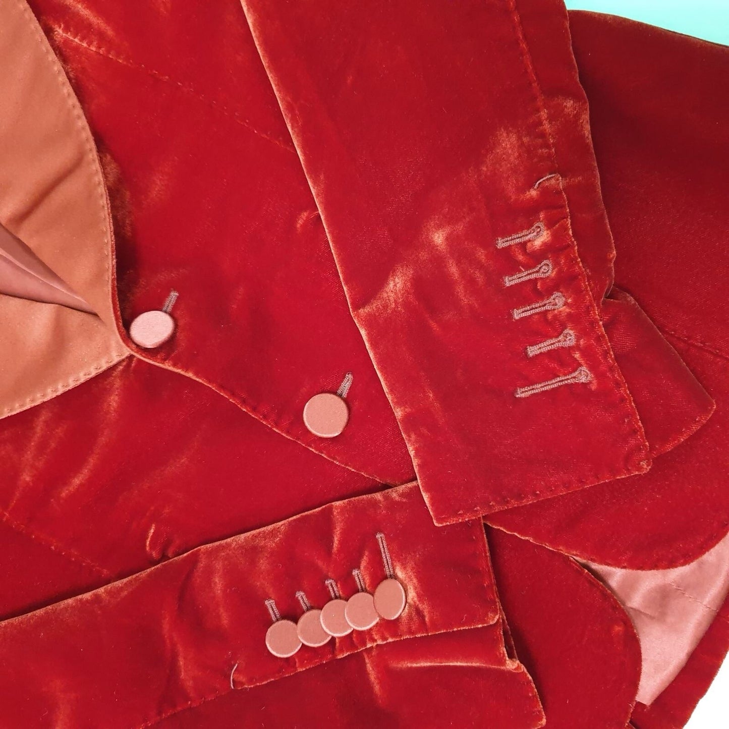 TOM FORD Shelton Shawl Collar Velvet Red Sport Coat Tuxedo Dinner Jacket Sz.38