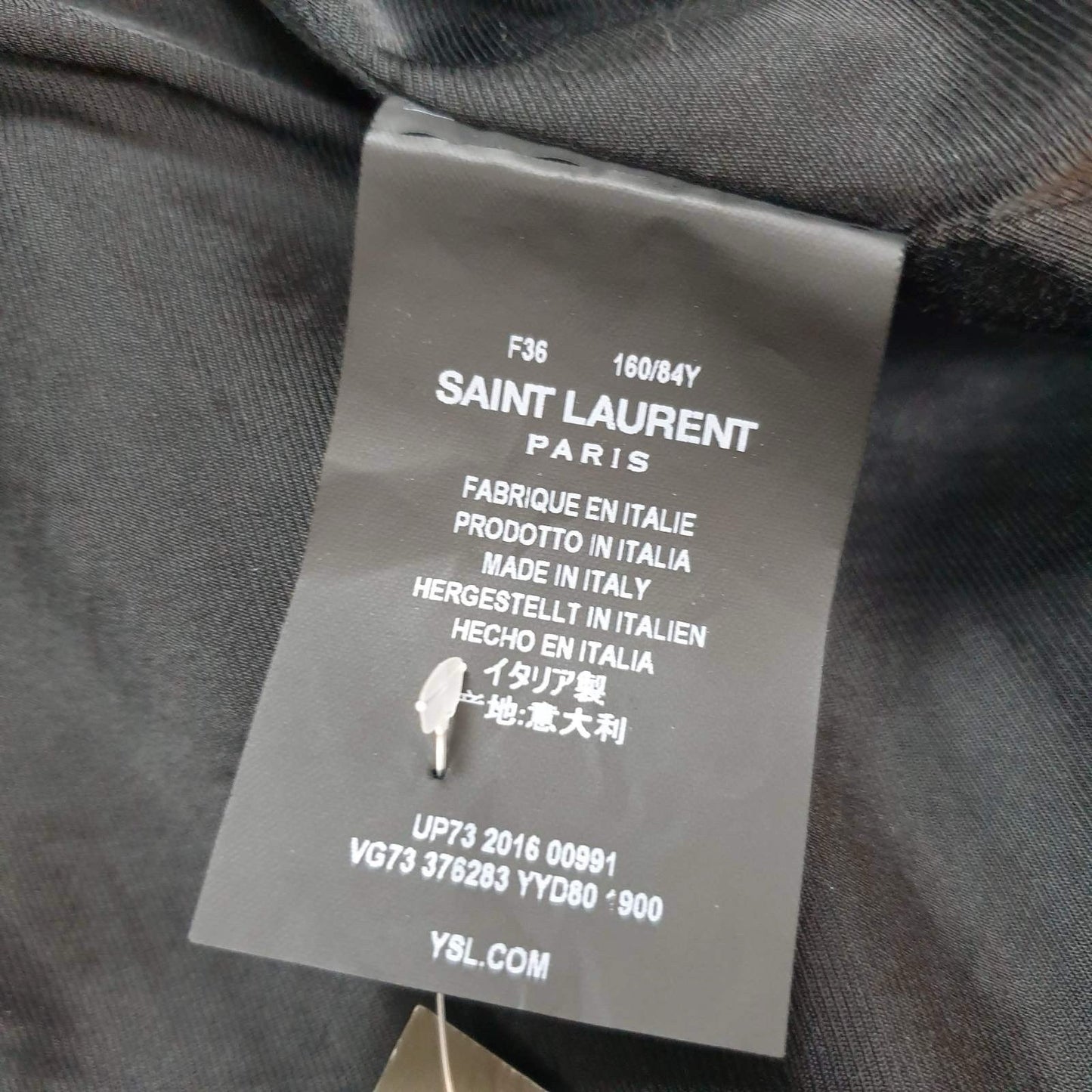 Saint Laurent SLP Teddy Baseball Jacket Sz.36