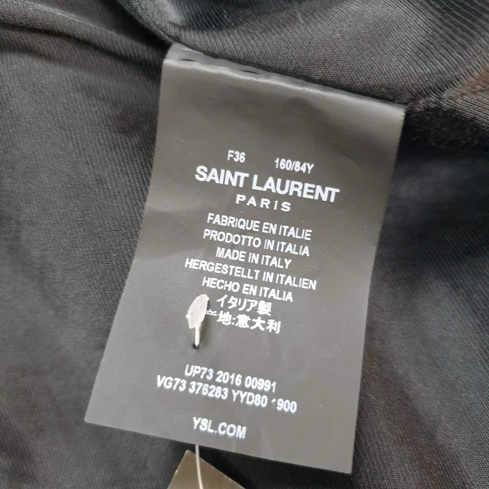 Saint Laurent SLP Teddy Baseball Jacket Sz.36