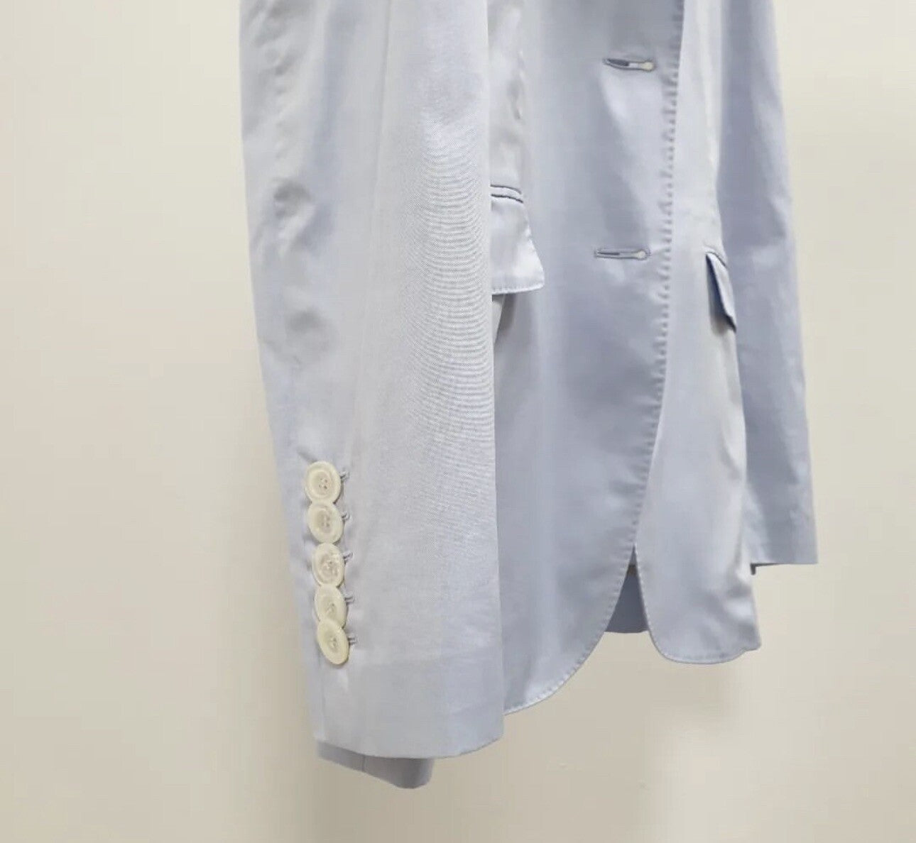 Gucci Light Blue Cotton Jacket Sz.40
