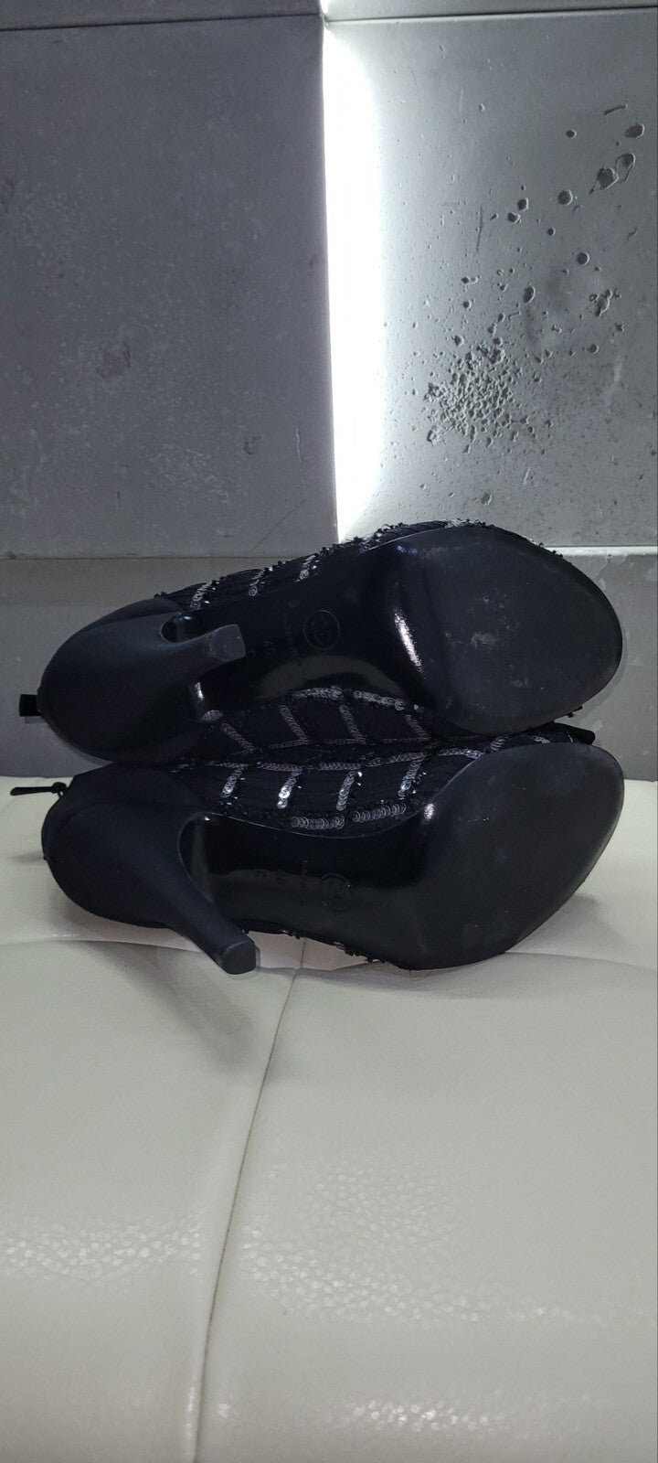 Chanel Multicolor Textile Open Boots Booties Sz.40