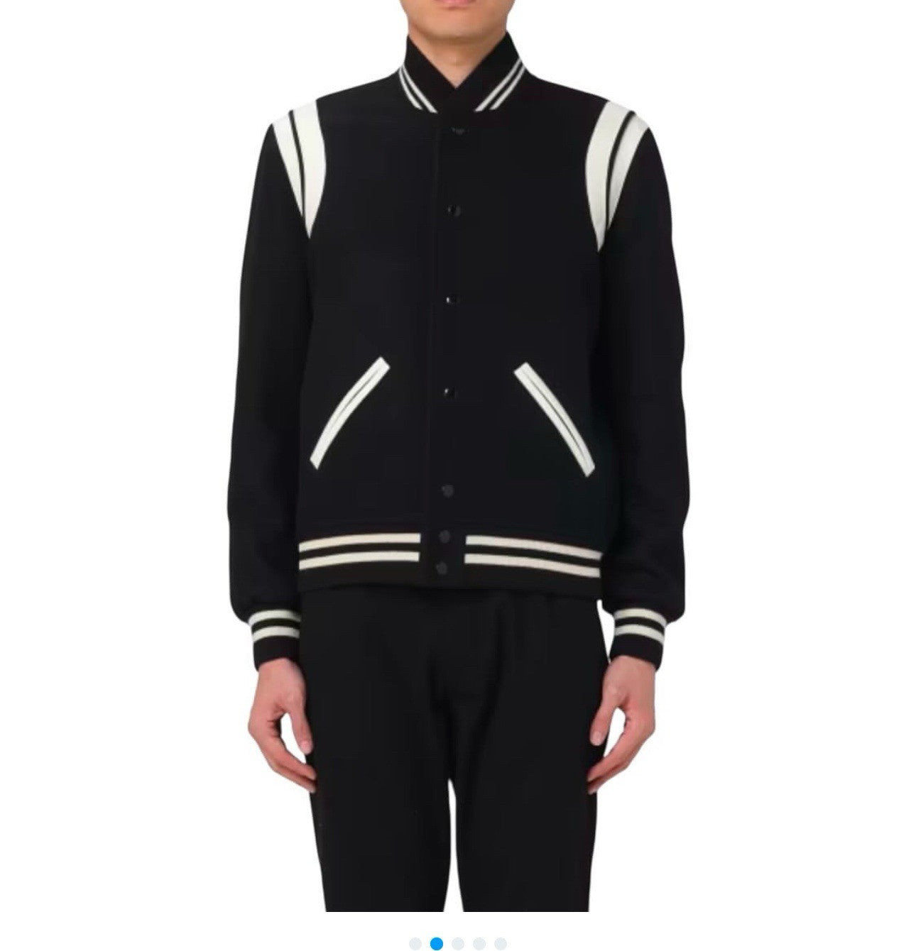 Saint Laurent SLP Teddy Baseball Jacket Sz.36