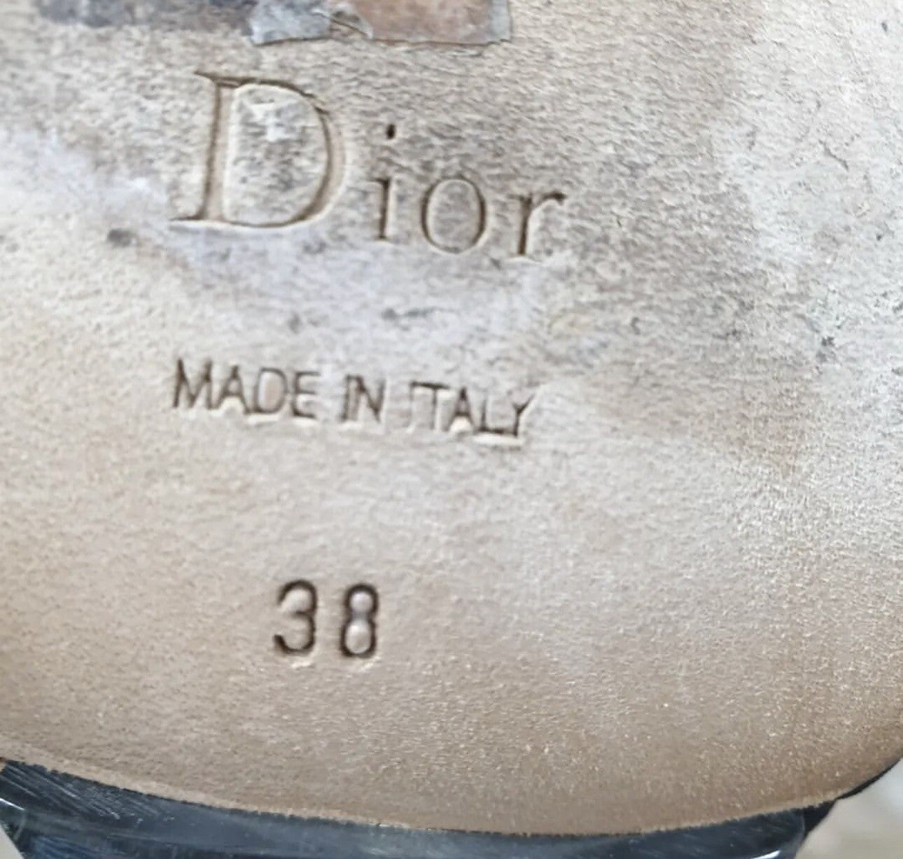 Christian Dior Neoprene Strappy Sandals sz.38