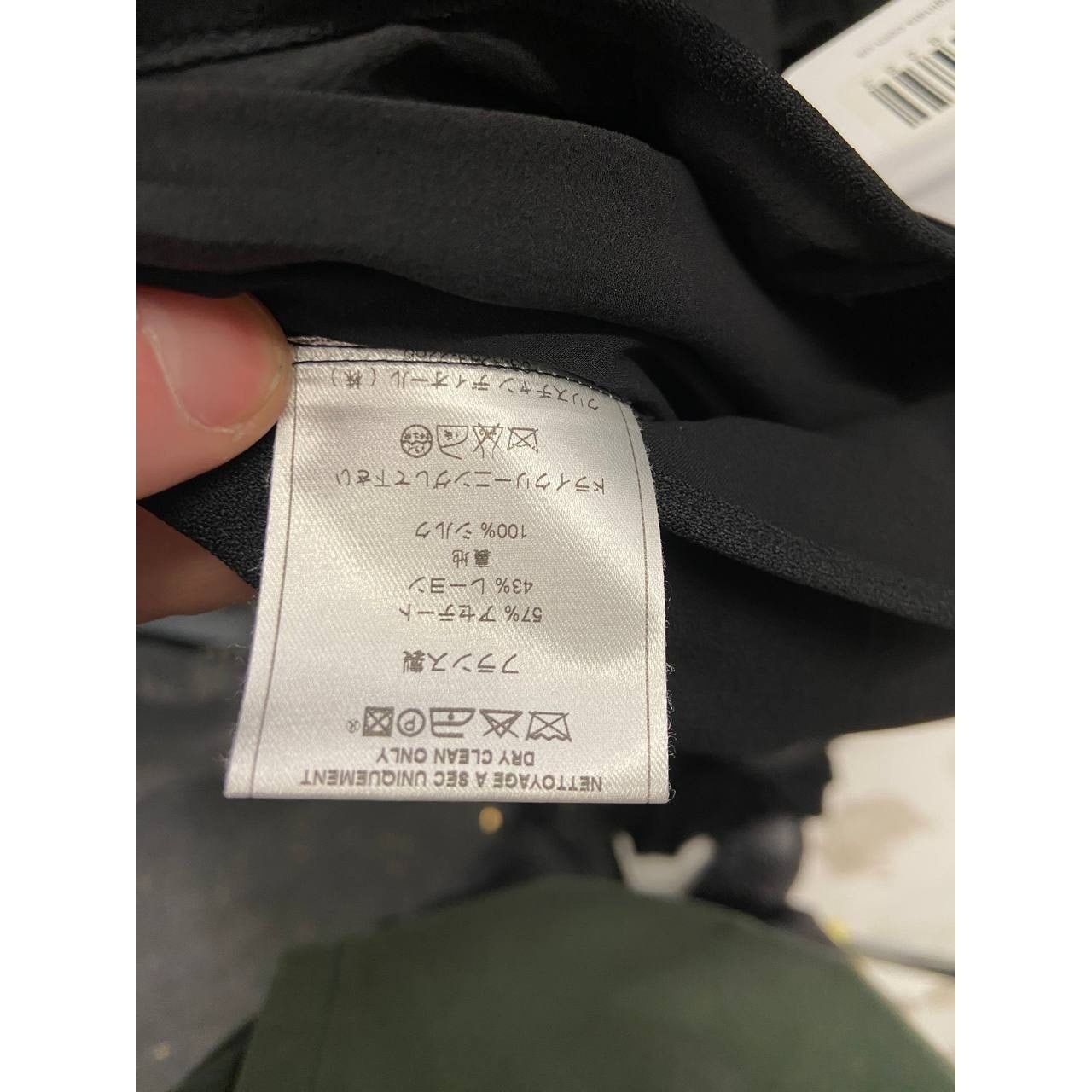 Christian Dior Black Long Train Dress - Size FR38 / M Pre-owned