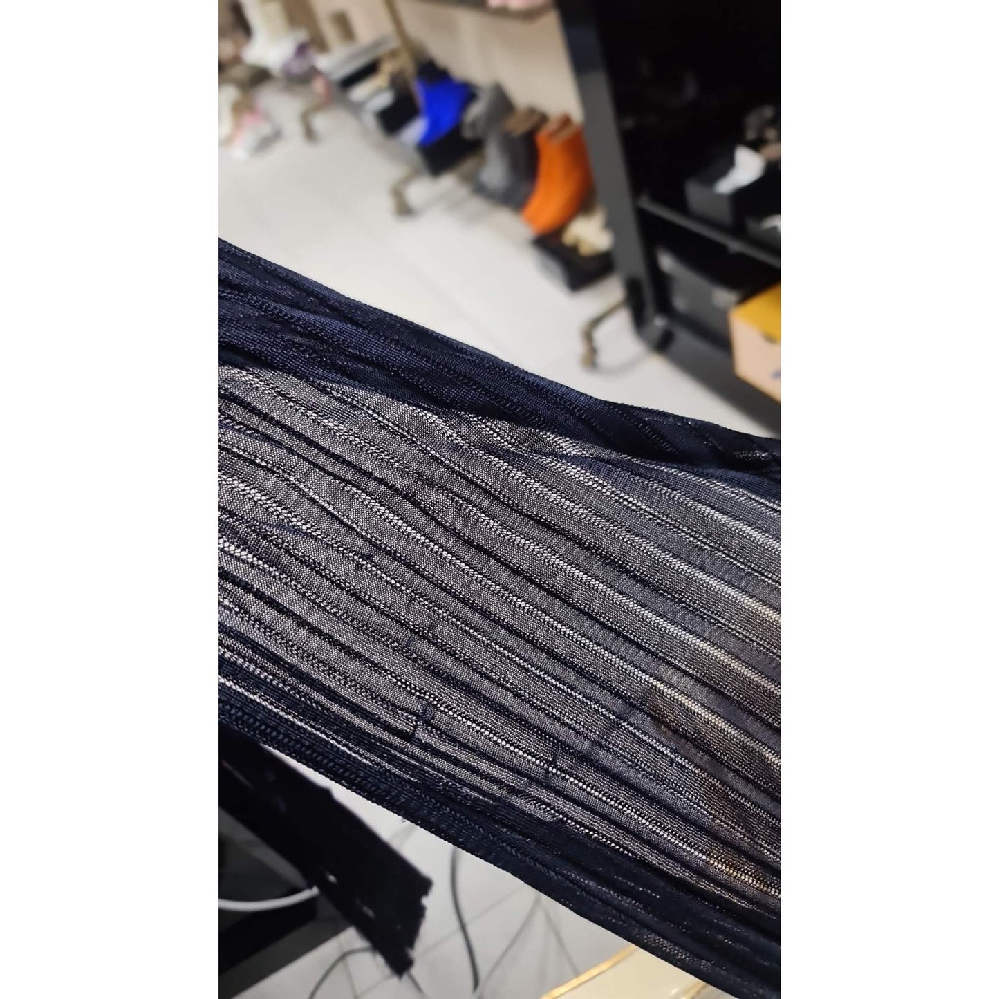 Chanel Black Sleeveless Waist Tie Dress  Sz. 38 Pre-owned