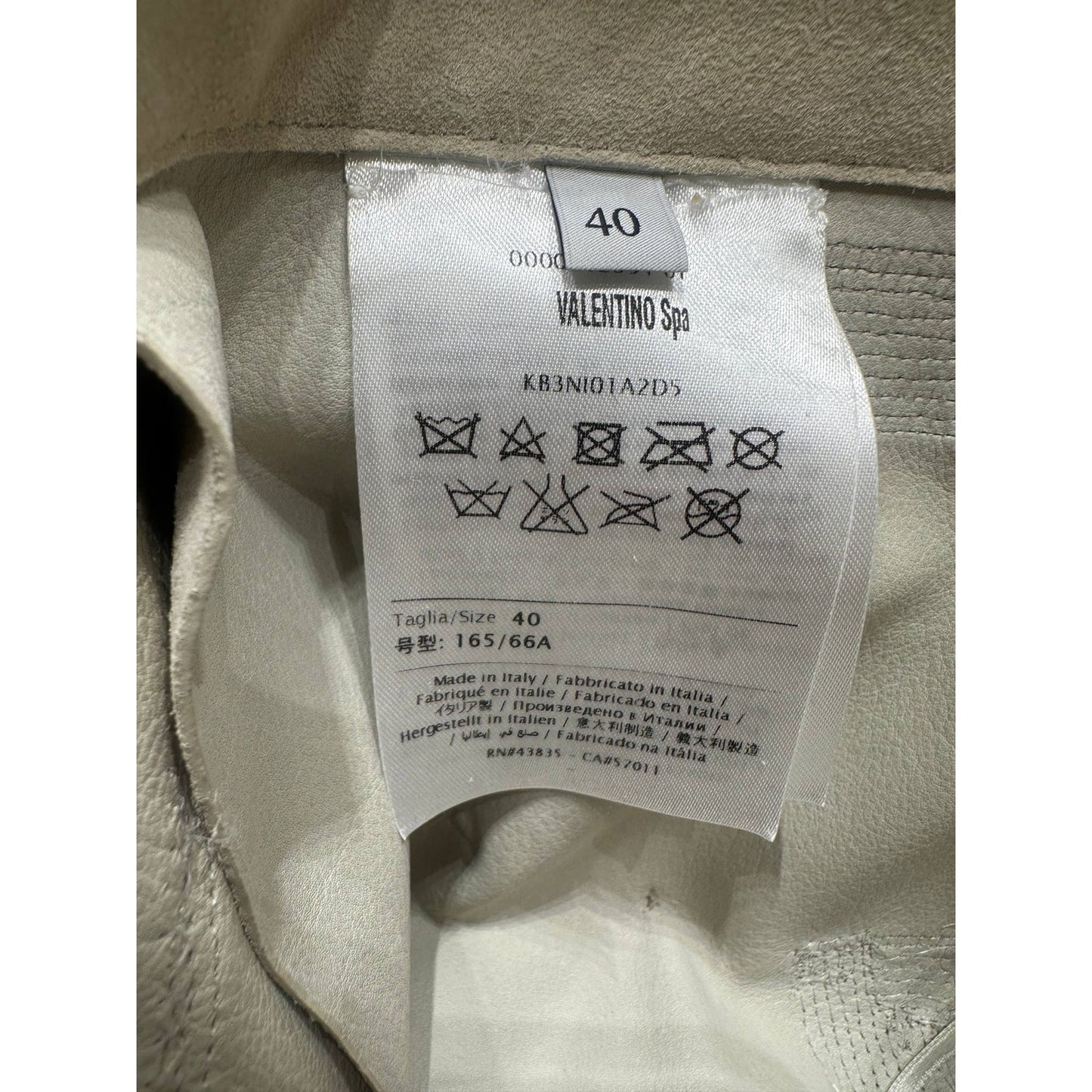 Valentino SS16 Runway Suede Wrap Skirt - IT 40 Pre-owned