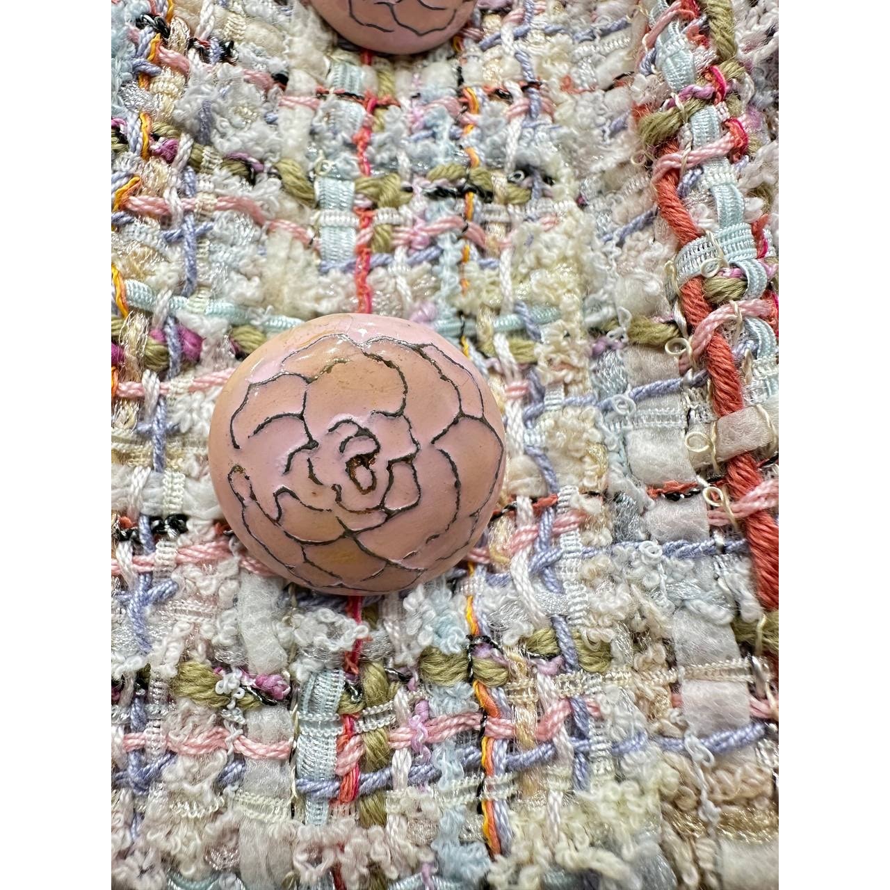 CHANEL Short Jacket Fantasy Tweed Paris Versailles sz.36 Pre-owned