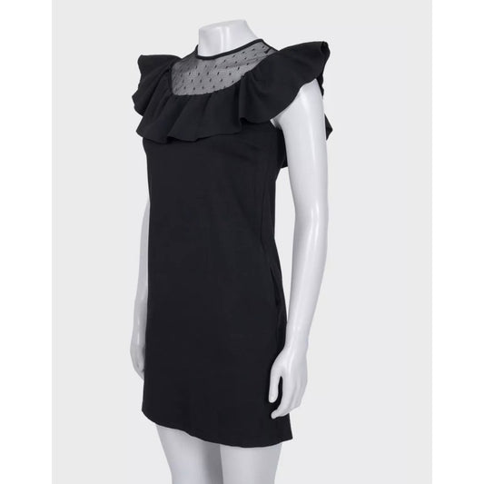 Red Valentino Black Fitted Dress Sz.XS pre-owned