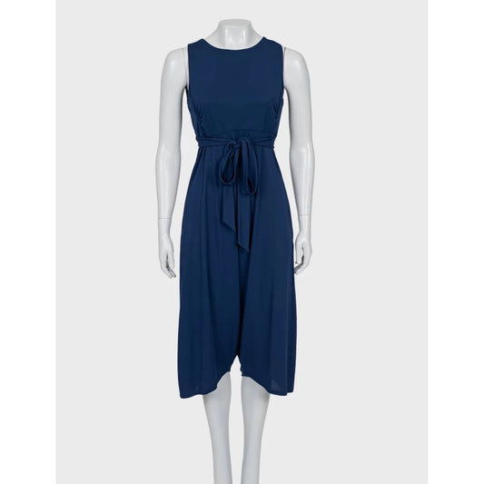 Saint Laurent Blue Tie-Waist Jumpsuit Sz. M/EU38 Pre-owned