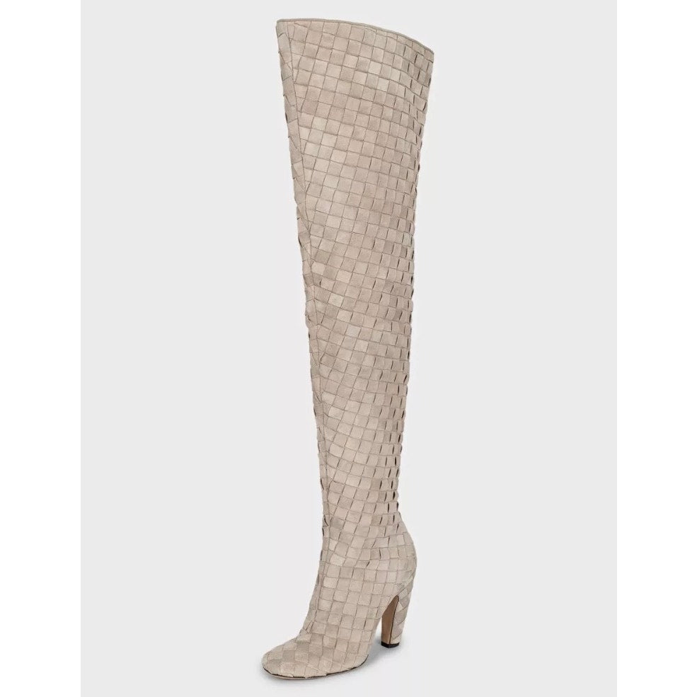 NWOB Bottega Veneta Suede Over-the-Knee Boots - EU 40 Pre-owned