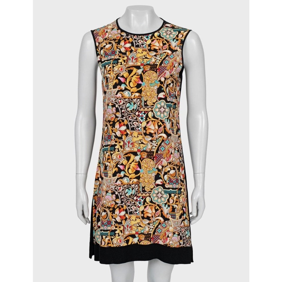 Louis Vuitton Multicolor Geometric Sleeveless Dress Sz.M pre-owned