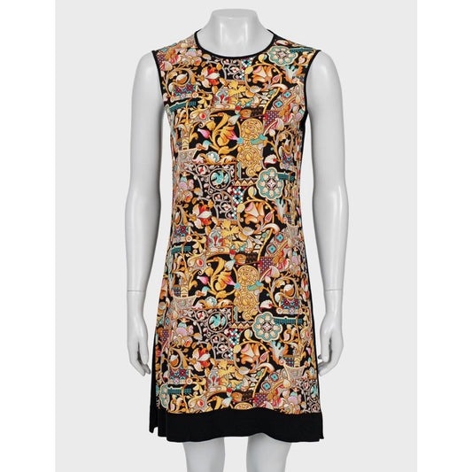 Louis Vuitton Multicolor Geometric Sleeveless Dress Sz.M pre-owned
