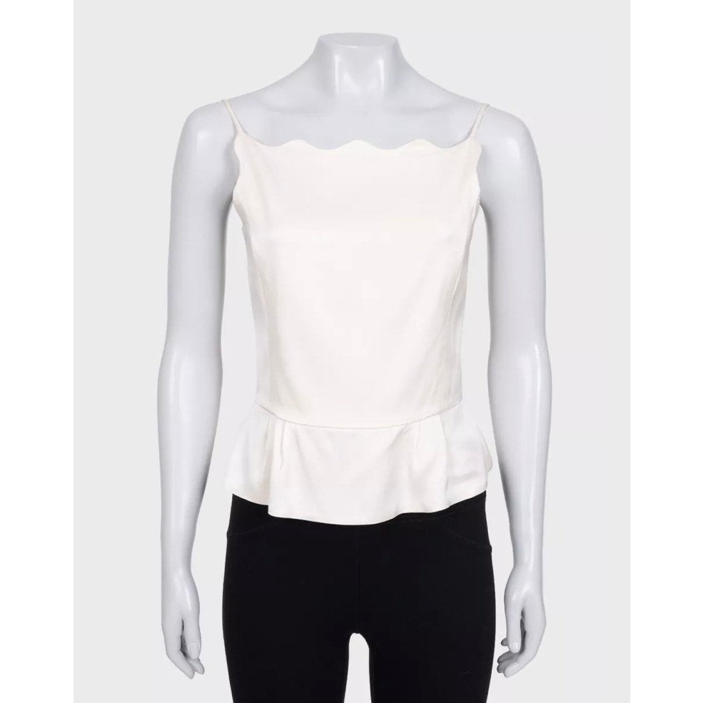 Chanel Silk Fitted Tank Top Sz.40 Pre-owned