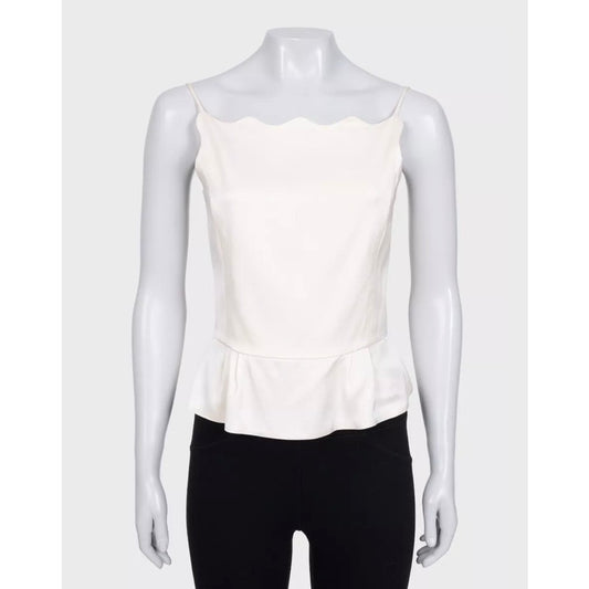 Chanel Silk Fitted Tank Top Sz.40 Pre-owned