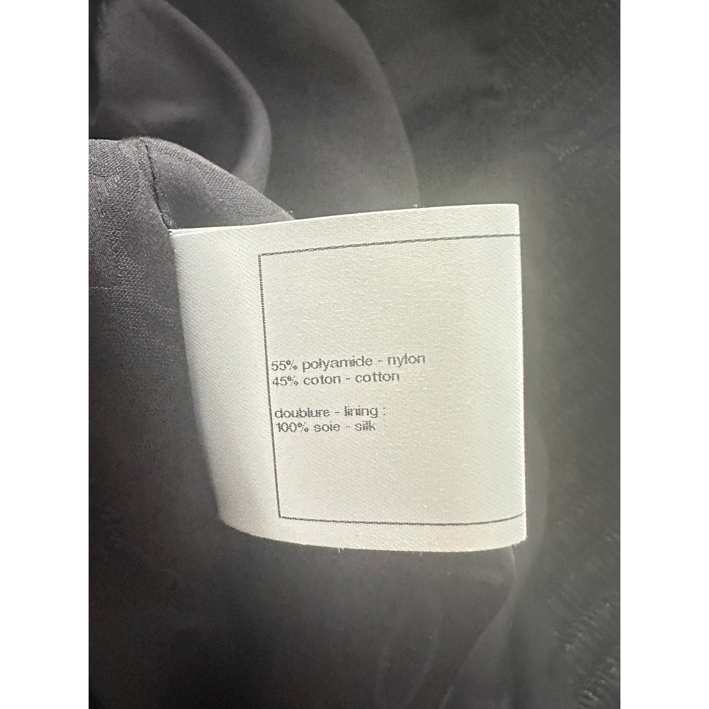 Chanel Trimmed Coat Sz.36 Pre-owned