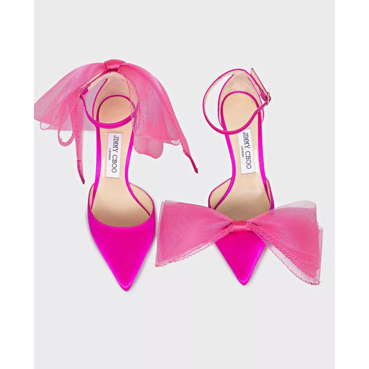 NWB Jimmy Choo Aveline 100 Pink Heels - Size 37 Pre-owned
