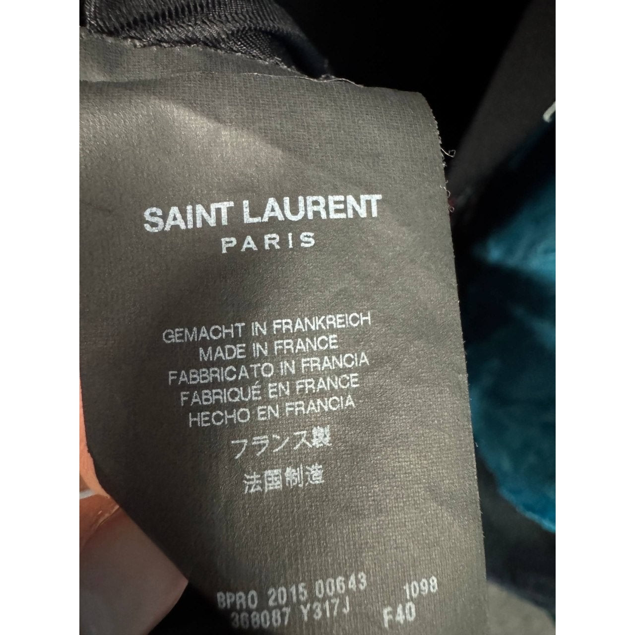 Saint Laurent Black Lipstick Print Dress - Size L (FR40) Pre-owned