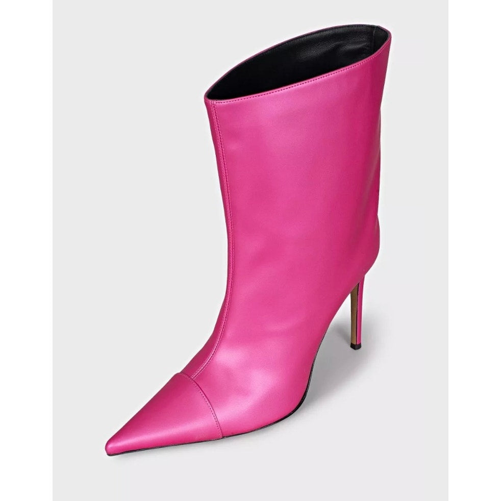NWB Alexandre Vauthier Raquel 105 Pink Ankle Boots - EU 40 Pre-owned