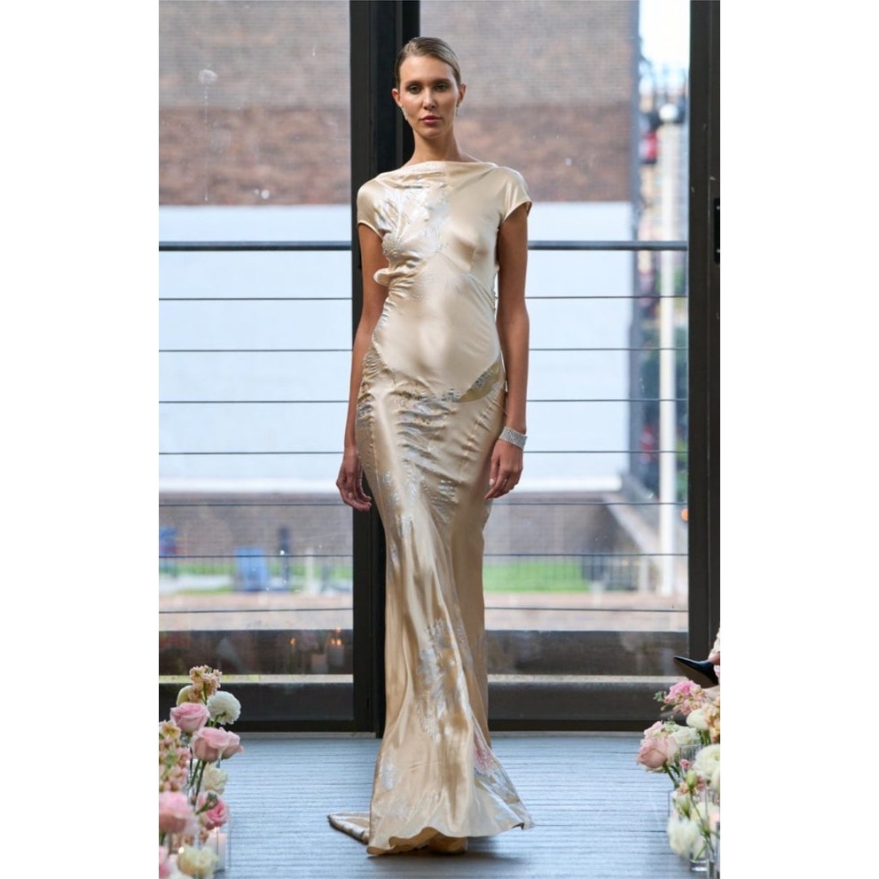 Roberto Cavalli Rare 2006 Runway Gown  Sz.IT40 Pre-owned