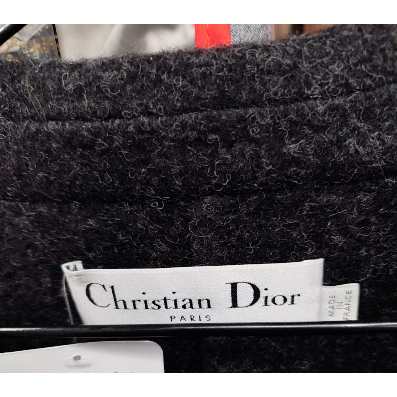 Christian Dior Wool Fitted Vest - Sz/36 Pre-owned