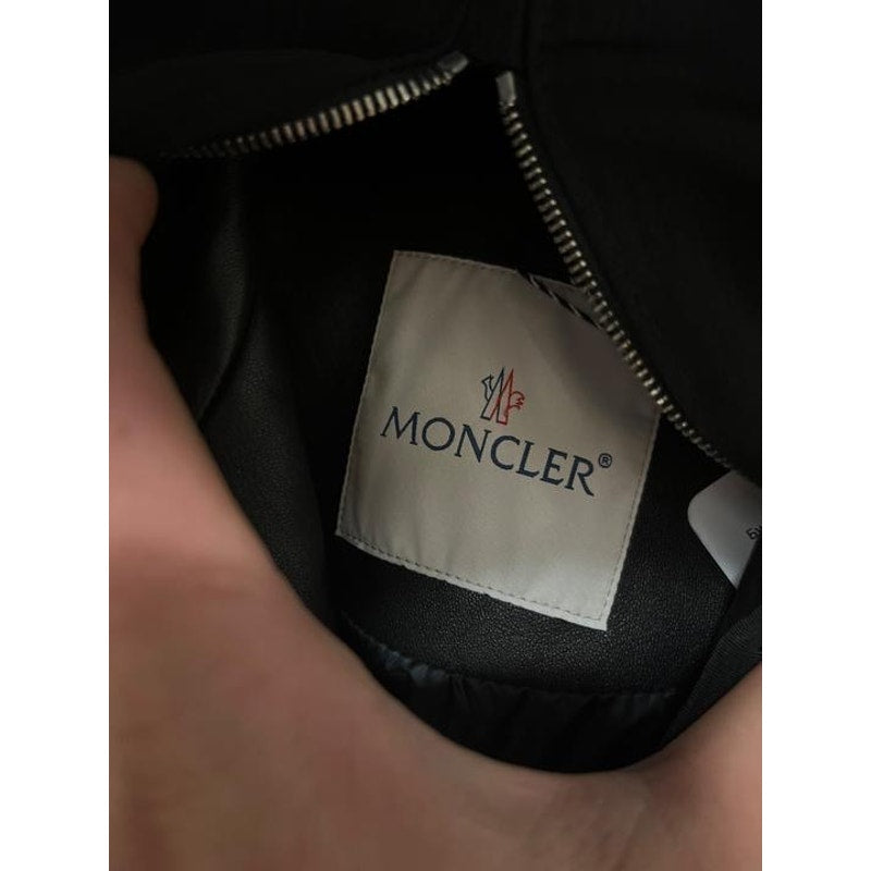 NWOT Moncler Souci Black Fitted Down Jacket  S Pre-owned