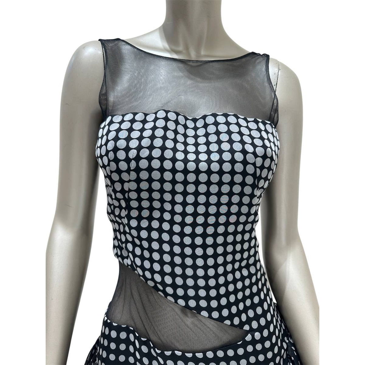 Alexander McQueen Polka-Dot Flamenco Dress Sz. S Pre-owned
