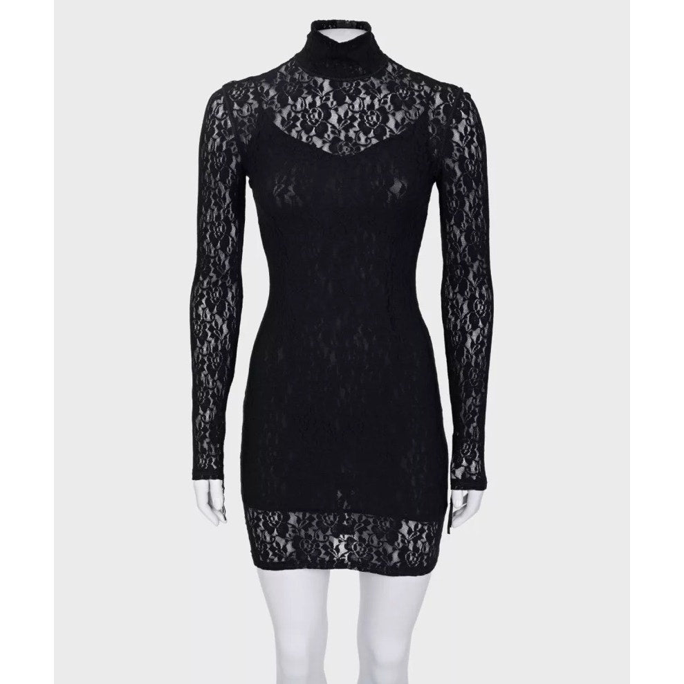 Dolce & Gabbana Black Lace Dress - Size XS Pre-owned
