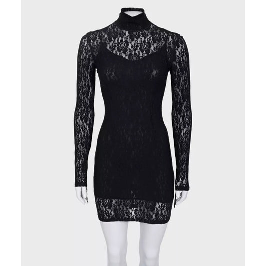 Dolce & Gabbana Black Lace Dress - Size XS Pre-owned