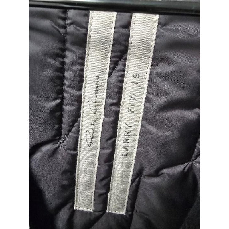 Rick Owens Black Straight Snap Button Jacket Coat IT 40 S Pre-owned