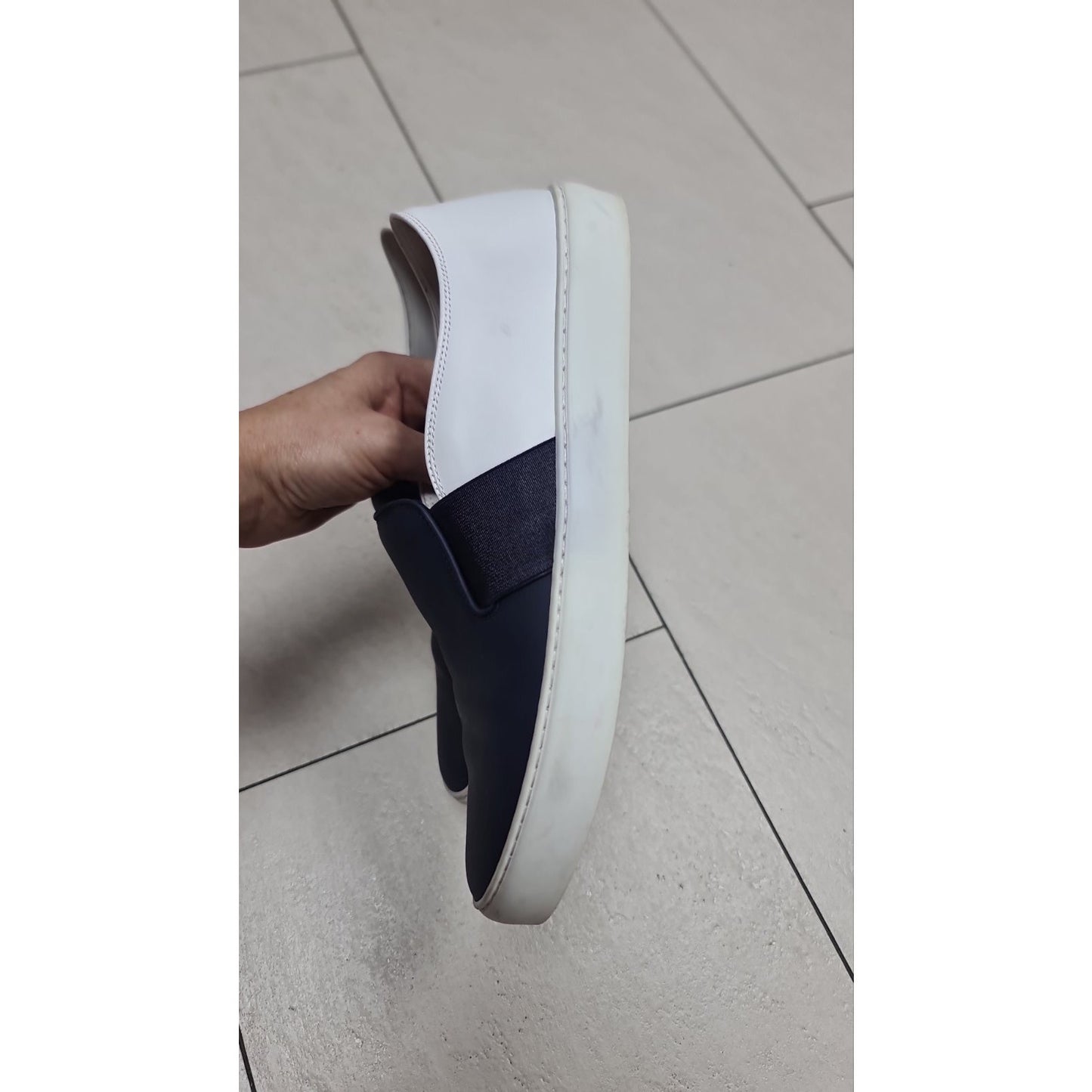 Chanel Slip-on leather flats Sz.40,5