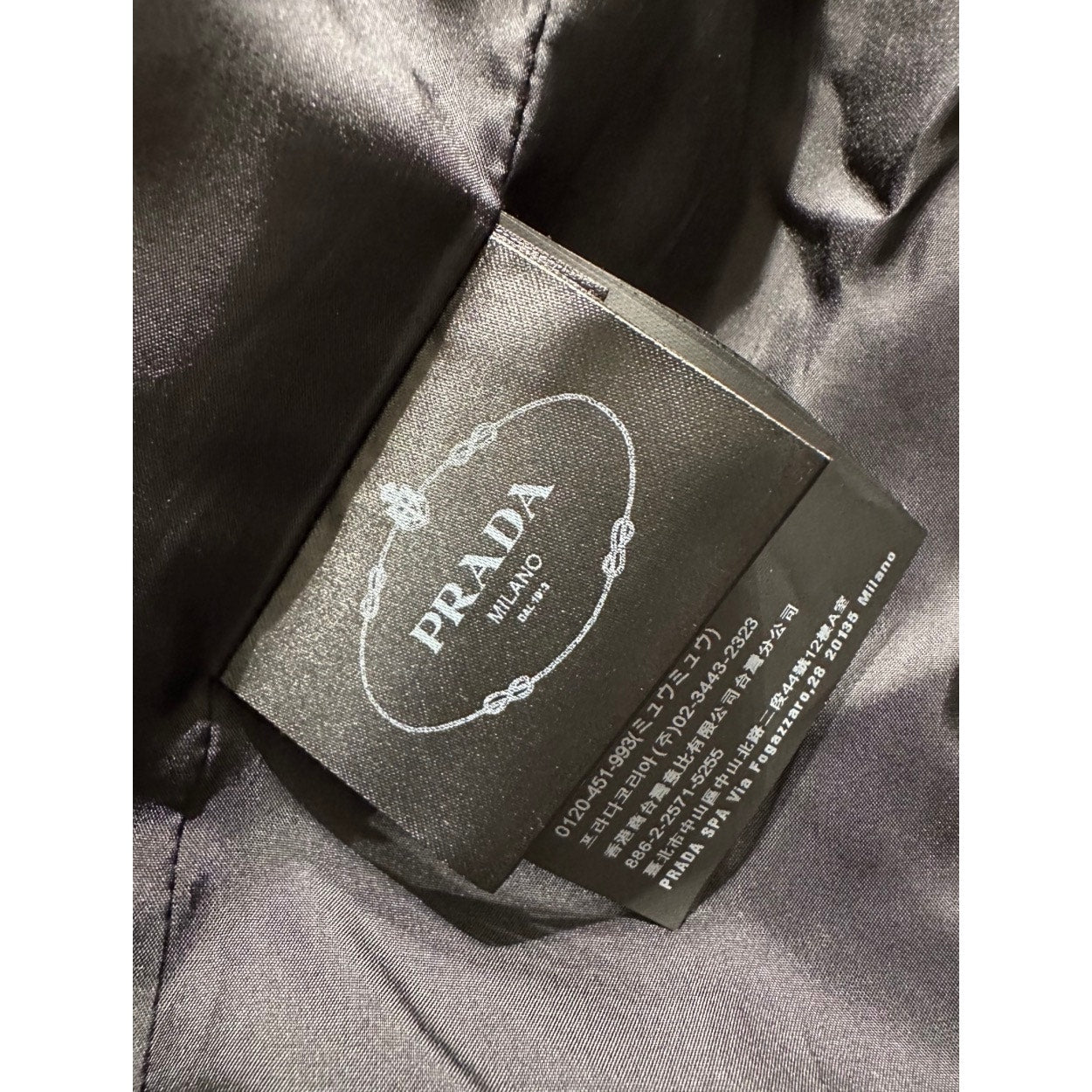 Prada Black Leather Trench Coat with Detachable Hood - IT 40 Pre-owned