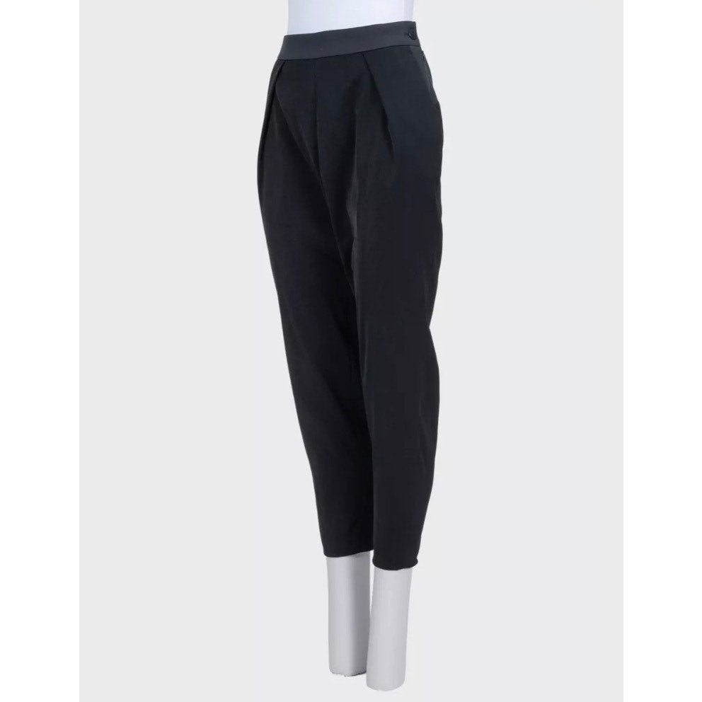 Issey Miyake Black Fitted Trousers - US 2 | XS pre-owned