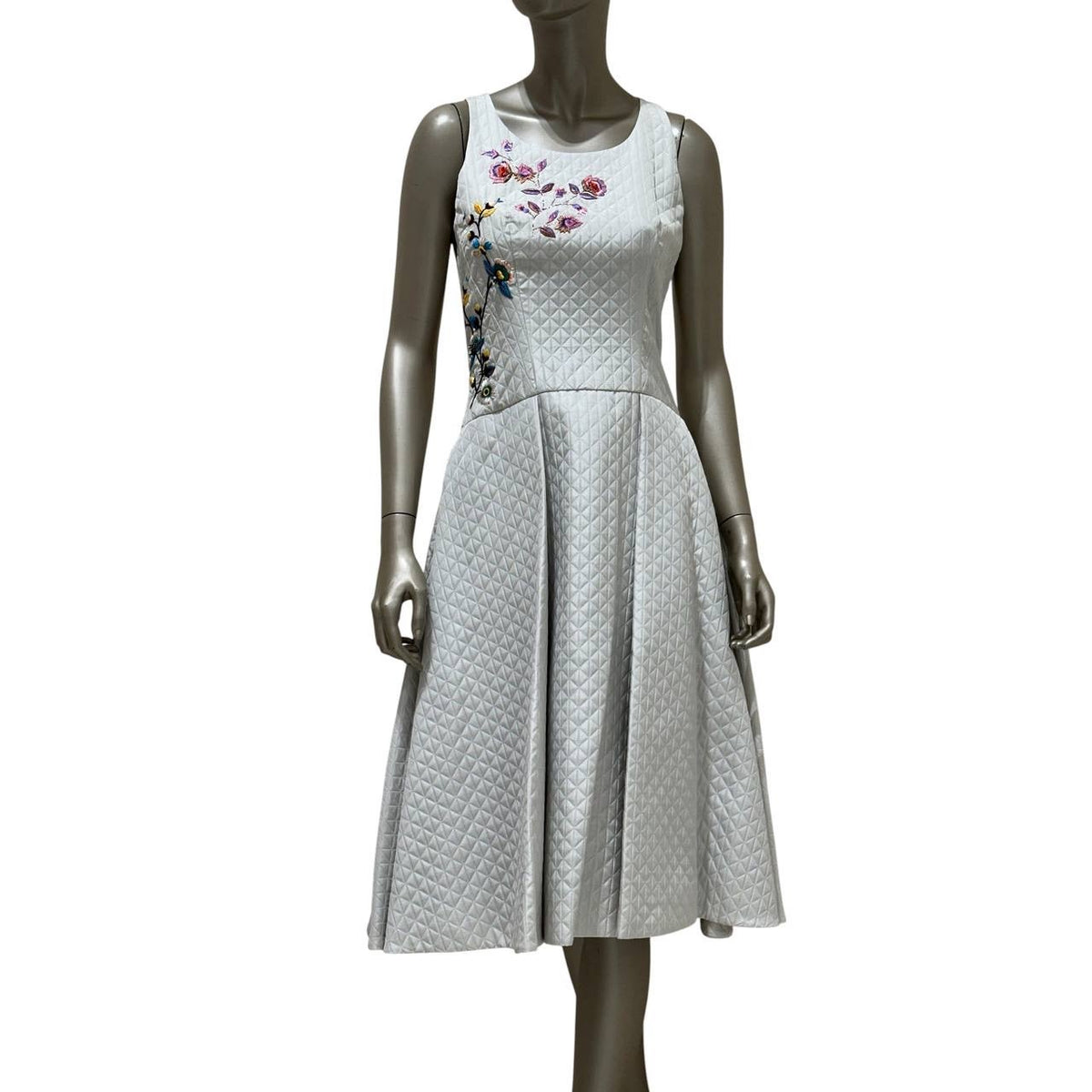 Christian Dior Quilted Midi Dress  Sz.38 Pre-owned