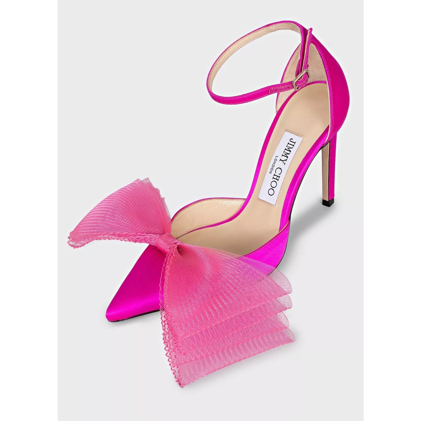 NWB Jimmy Choo Aveline 100 Pink Heels - Size 37 Pre-owned