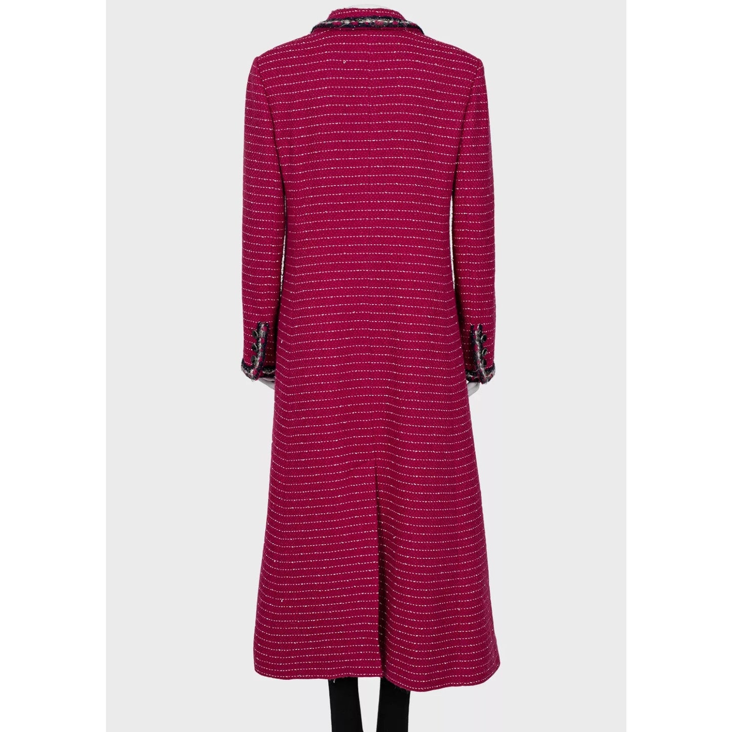 Chanel 2012 Tweed Coat Size FR44 Pre-owned