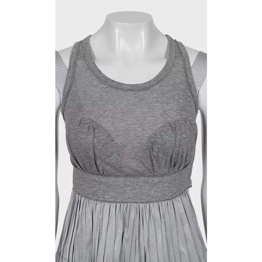 Louis Vuitton Gray Pleated Tank Top - Size 36/S pre-owned