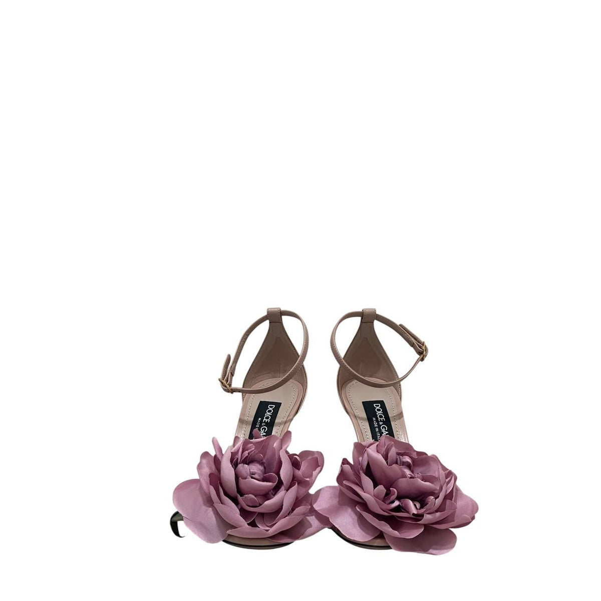 NWB Dolce & GabbanaDesirée Floral Stiletto Sandals Pink SZ.37 pre-owned