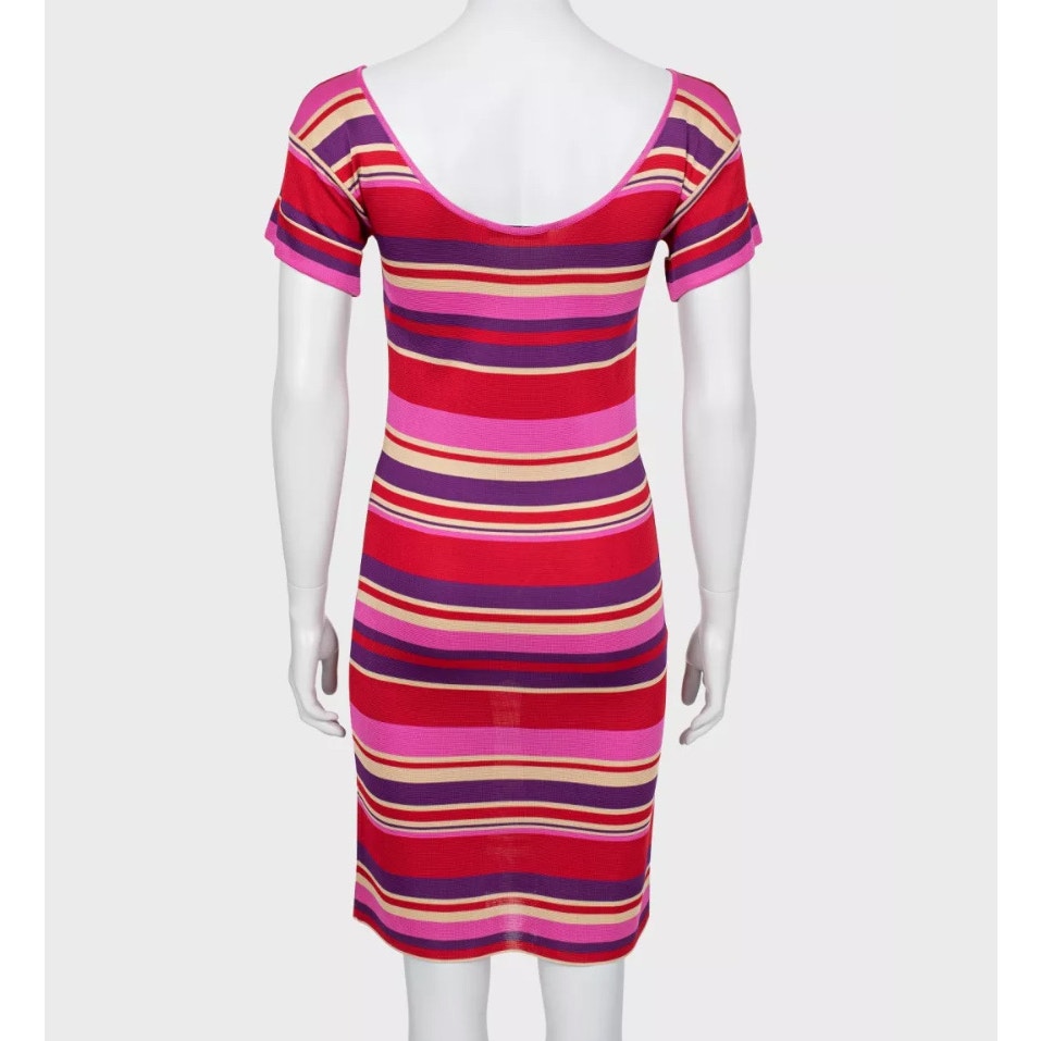 Christian Dior Striped Fitted Dress - Size XS (IT38) Pre-owned