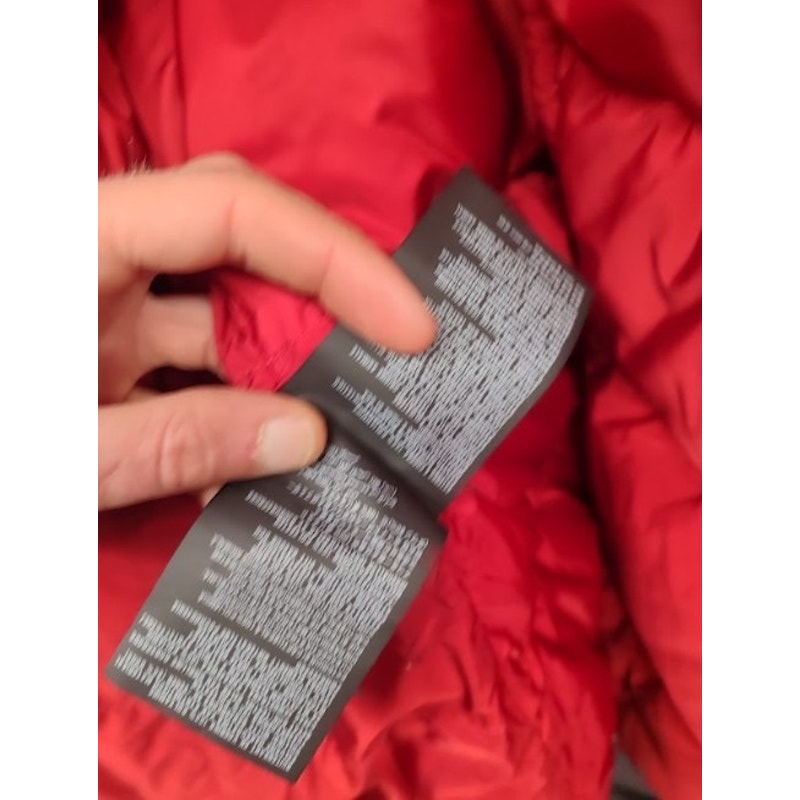 Prada Red Fitted Down Jacket Winter Coat Sz 38/XS Pre-owned