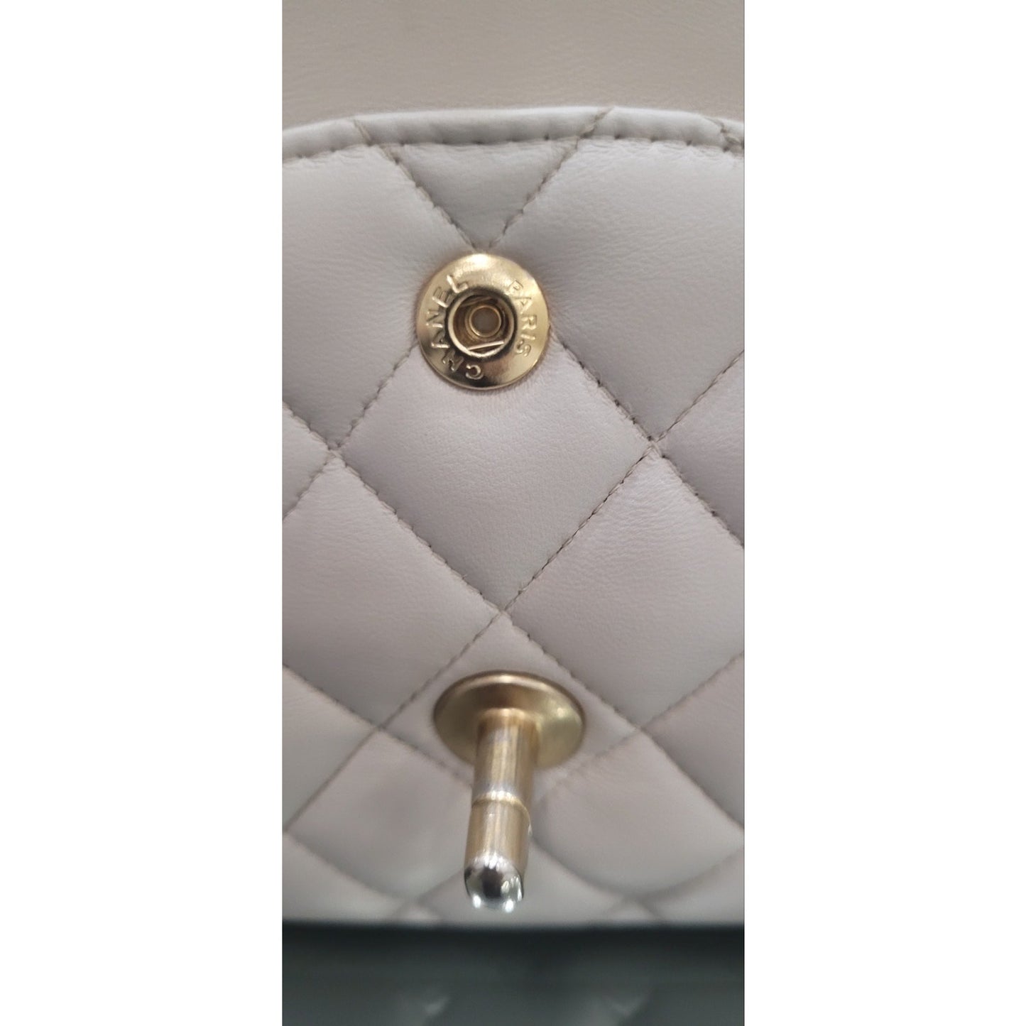 Chanel Medium Ivory Double Flap Bag Pre-owned